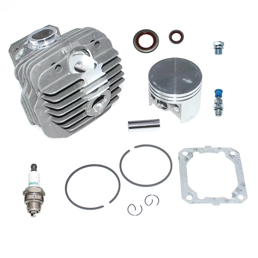 50mm Cylinder Piston Kits 10mm Pin For Stihl MS440Z MS440 044 044R 044W MS440RZ MS440VWZ Chainsaw 1128 020 1227