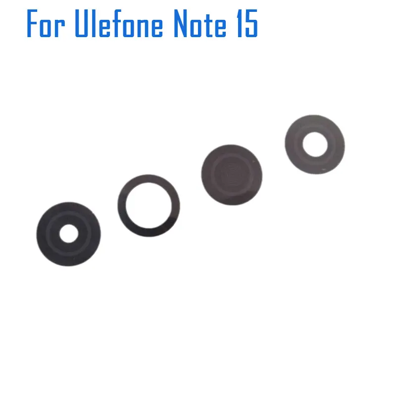 Original New Ulefone Note 15 Rear Main Sub Camera Lens Flash Lens Decoration Camera Lens Cover For Ulefone Note 15 Smart Phone