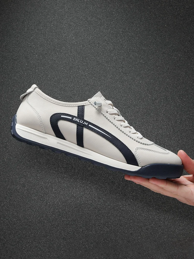 Zapatillas Deportivas XUXA de Cuero Genuino para Hombre, Modelo 2026, Nuevas de Primavera, Deadas, Transpirables, Suaves y ...