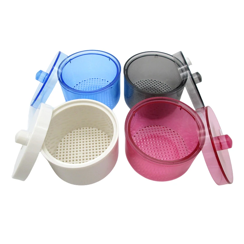 Dental Disinfection Box Soak Burs Block Drills Sterilization Case Heat-Resistant Net Basket Clean Immersion Case Dentistry Tools