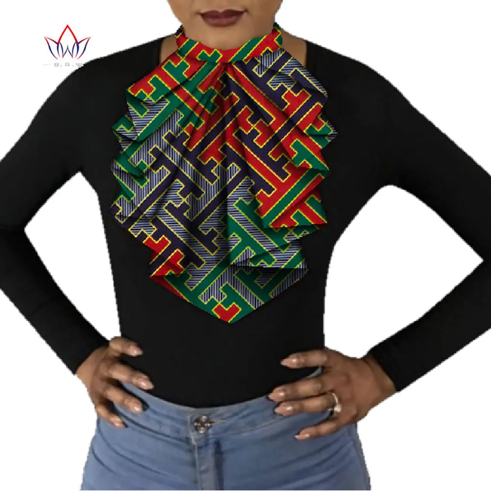 2023 African New False Collar And Bowknot Colorful Detachable Collars And Bows Women Clothes Accessories 20 Colors SP031