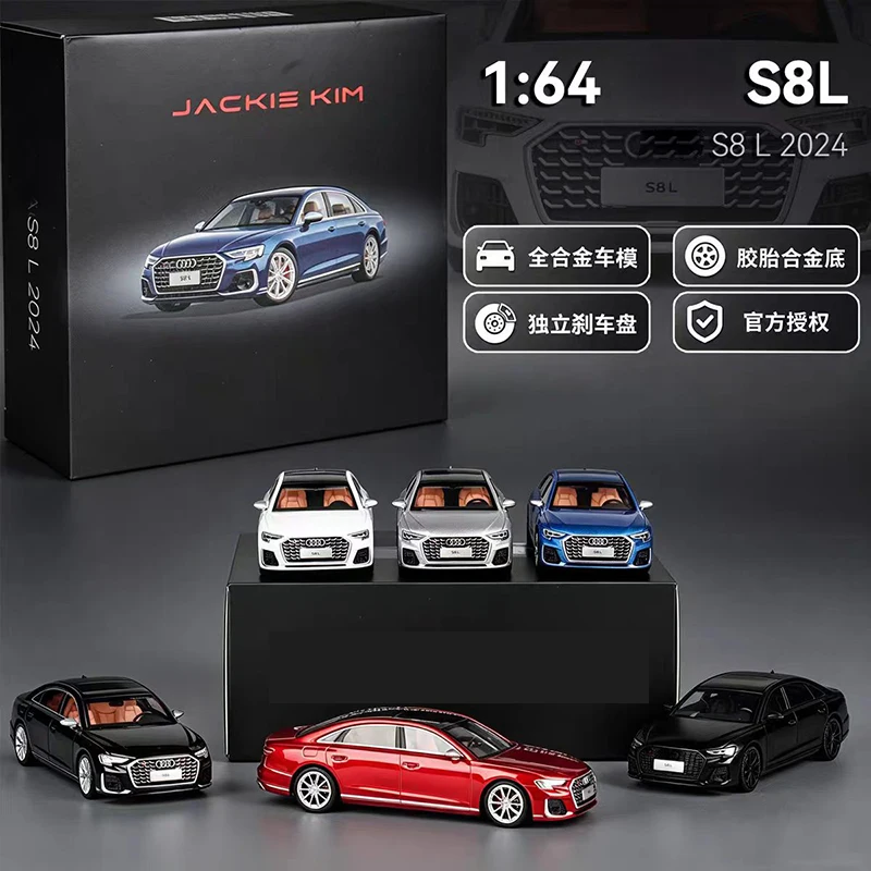 

Diecast Alloy 1/64 Scale S8L D5/Q5L 2024 Car Model Holiday Collection & Gift & Souvenir Display Toy