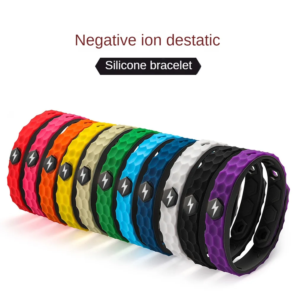 Diamond Wireless Anti-static Bracelet Balanced Negative Ion Bracelet Energy Movement Wireless Human Body Anti-static Device