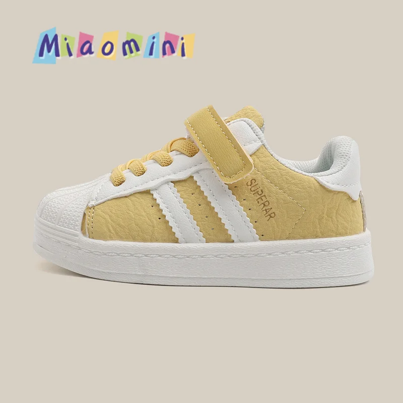 22-31 아동용 스니커즈 키즈 패션 디자인 미끄럼 방지 캐주얼 신발 남아 여아 후크 통기성 스니커즈 유아 야외 신발