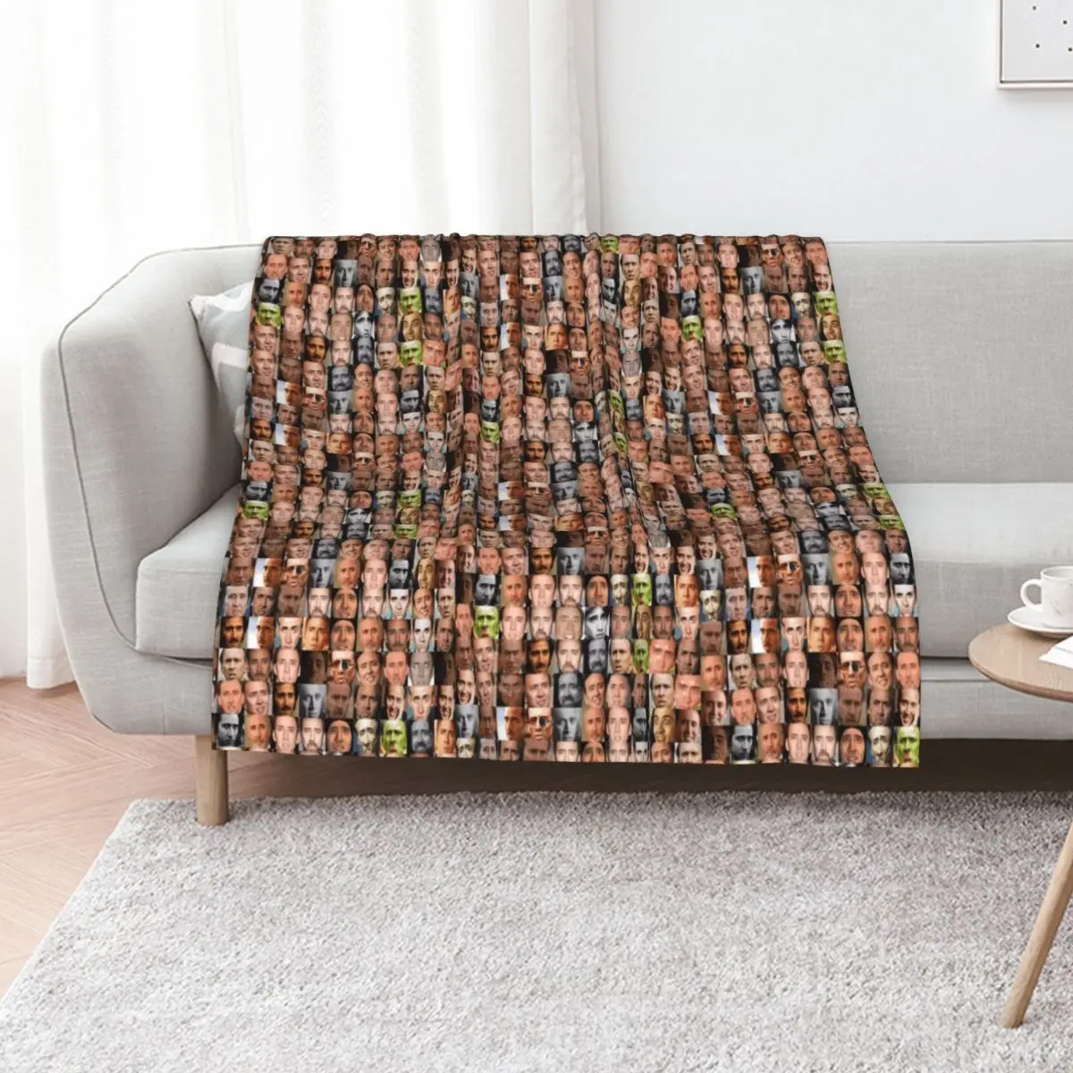Cage Collage Throw Blanket Summer Beddings Travel Bed Fashionable For Decorative Sofa warm winter Personalized Gift Blankets