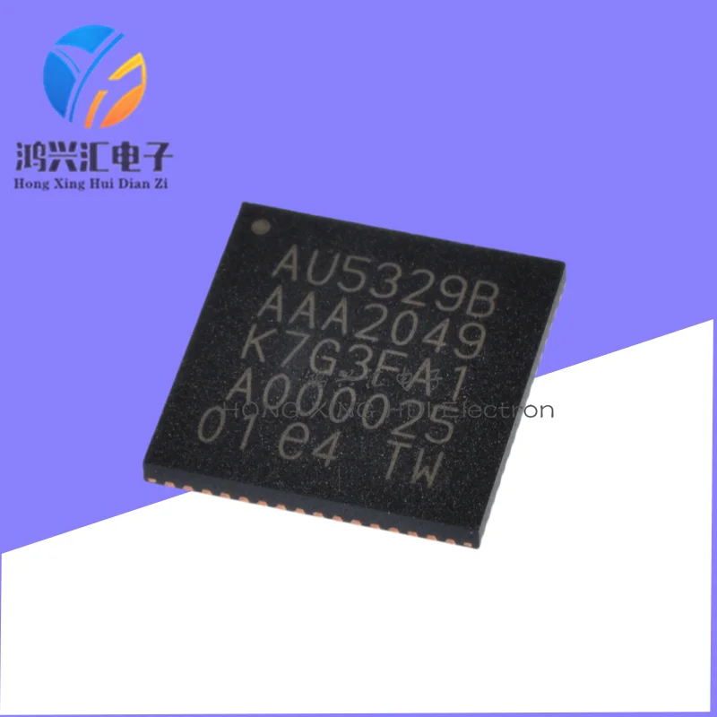 New/Original AU5329B00-QMR VQFN64 RMS Jitter Clock Synthesizer IC Chip
