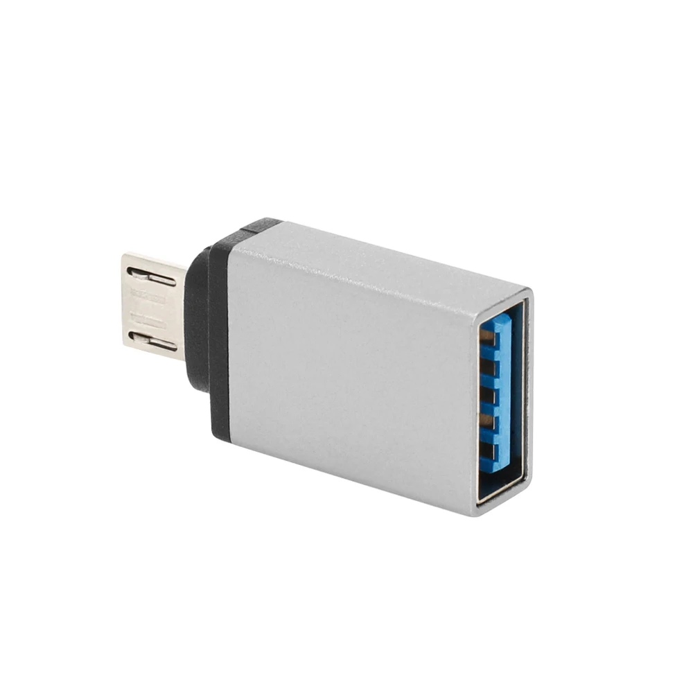 Micro USB OTG 3.0 Aluminum Alloy Metal Adapter Flash Drive Mobile Converter Android