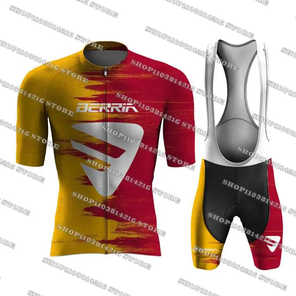 2024 Berria Cycling Jersey Mountain Bike Jersey Maillot Ciclismo Breathable Bicycle Clothing