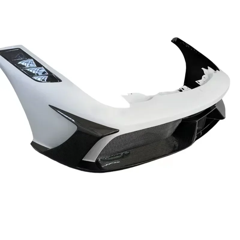 

458 Итальянский комплект переднего бампера из частичного углеродного волокна в стиле SP