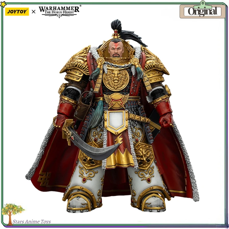 

【Pre Sale】Original JOYTOY 1/18 Action Figure Warhammer The Horus Heresy White Scars Jaghatai Khan Primarch of The Vth Legion