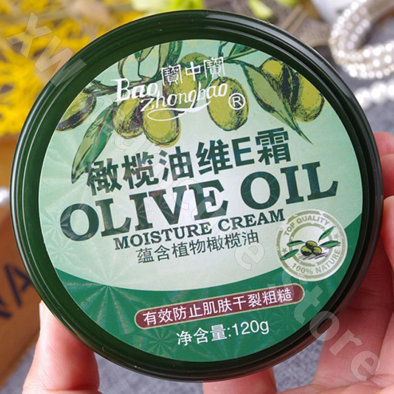 Olive Oil Vitamin E Cream Soothes and Nourishes The Skin Improves Rough Skin Chapped Hand Skin Moisturizes and Refines The Cream