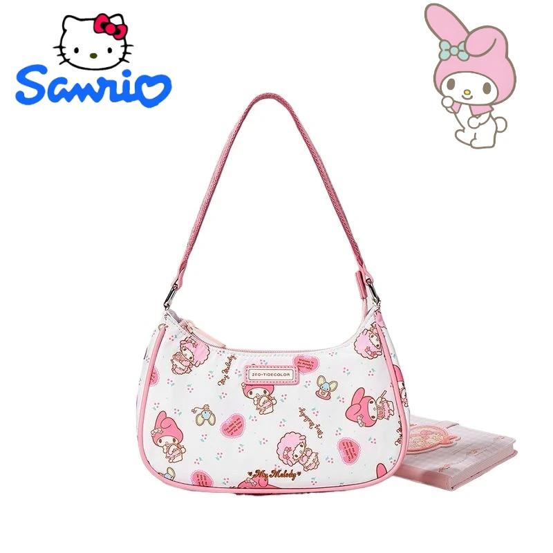 

Sanrio My Melody милая сумка с героями мультфильмов, каваи, милая сумка на плечо для девочек, товары в стиле аниме, подарок на День святого Валентина, Рождество, Хэллоуин