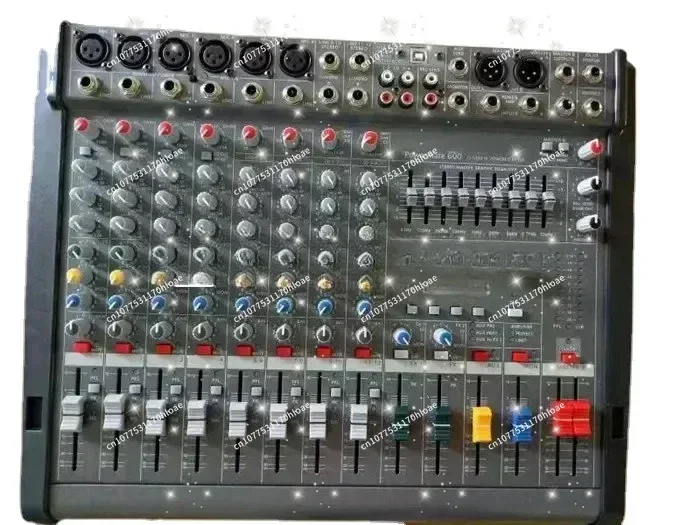 PM600-3 Powermate 600-3 Powermate600-mk3 Power Cover Consola mezcladora profesional de 6 canales