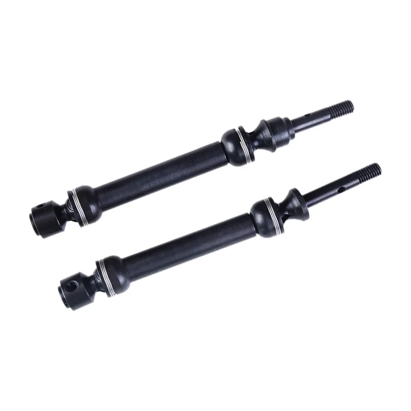 4 PCS Front And Rear Drive Shafts Black Drive Shaft For Traxxas 1/10Slash 4X4 SLA017 SLA018 Remote Control Racing Accessories