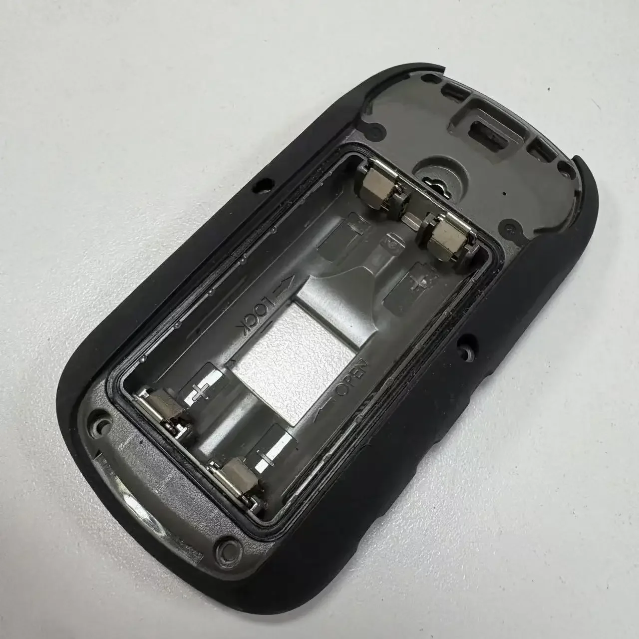 Capa traseira de substituição para garmin etrex 30 gps portátil - peças de reparo duráveis ​​para a carcaça traseira