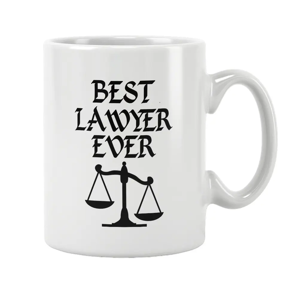 Best Lawyer Ever Mug Coffee Tea Cup Unique Special Birthday Anniversary Lawyer Gifts Women Men