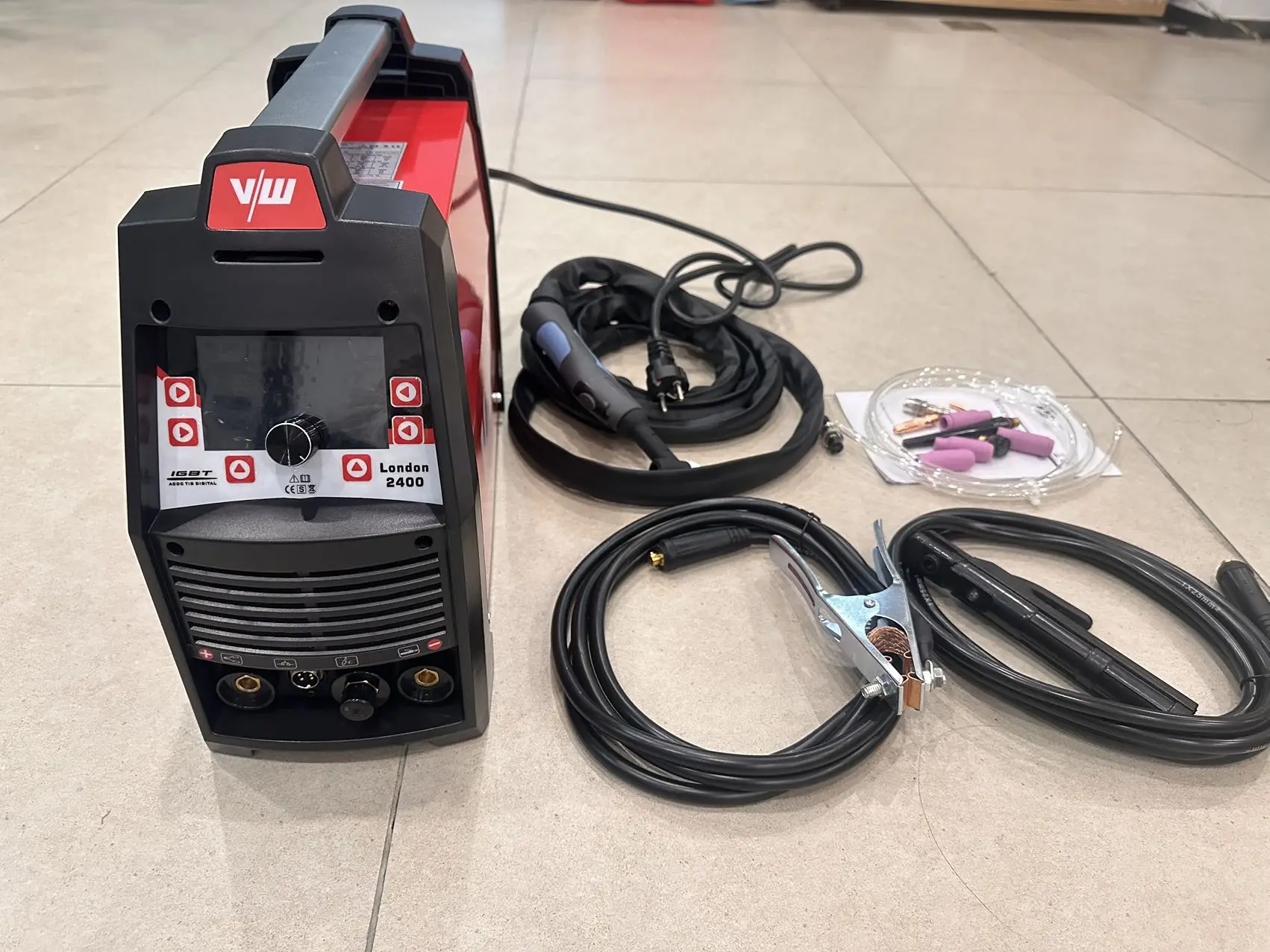 ACDC TIG 200AMP لحام عاكس جديد 4 في 1 تيار مستمر TIG MMA نبض متعدد الوظائف ماكينة لحام الألومنيوم مروحة تبريد