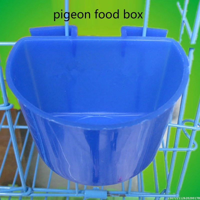 Cage Feeder Cups Hanging Chicken Water Cup with Hooks for Pigeon Plastic Feeding Dish Multifunctional Feed Bowls Drop Shipping