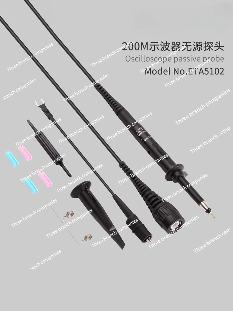 Oscilloscope Passive Voltage Probes 200MHz Universal Type Instead of P2220 Oscilloscope Probe