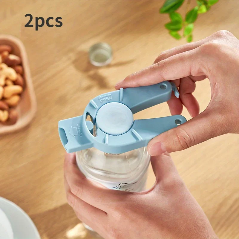 2pcs Japanese Style Magnetic Bottle Opener Creative Multifunctional Beverage Bottle Opener Twist Bottle Cap Tightening Wrench