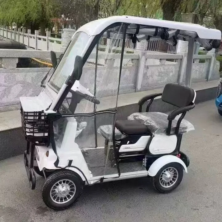 1Pcs Four-wheel Electric Vehicle Special Rain Curtain E6E8E900 Small Bus Electric Vehicle Fully Transparent Sunshade Canopy