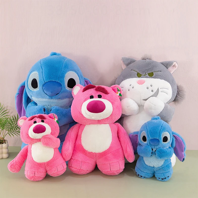 

Disney Magnetic Lucifer Cat Plush Toy Stitch Doll for Kids Birthday Xmas Gift Soft Cuddly Bedtime Comforter Stuffed Animal