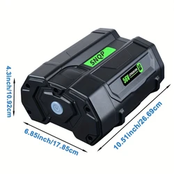 56V 5.0Ah Replacement EGO 56V Battery 5.0 Ah BA2800  Compatible with 5000mAh Lithium-ion Battery 56V CS1604 PH1400 Power Tool