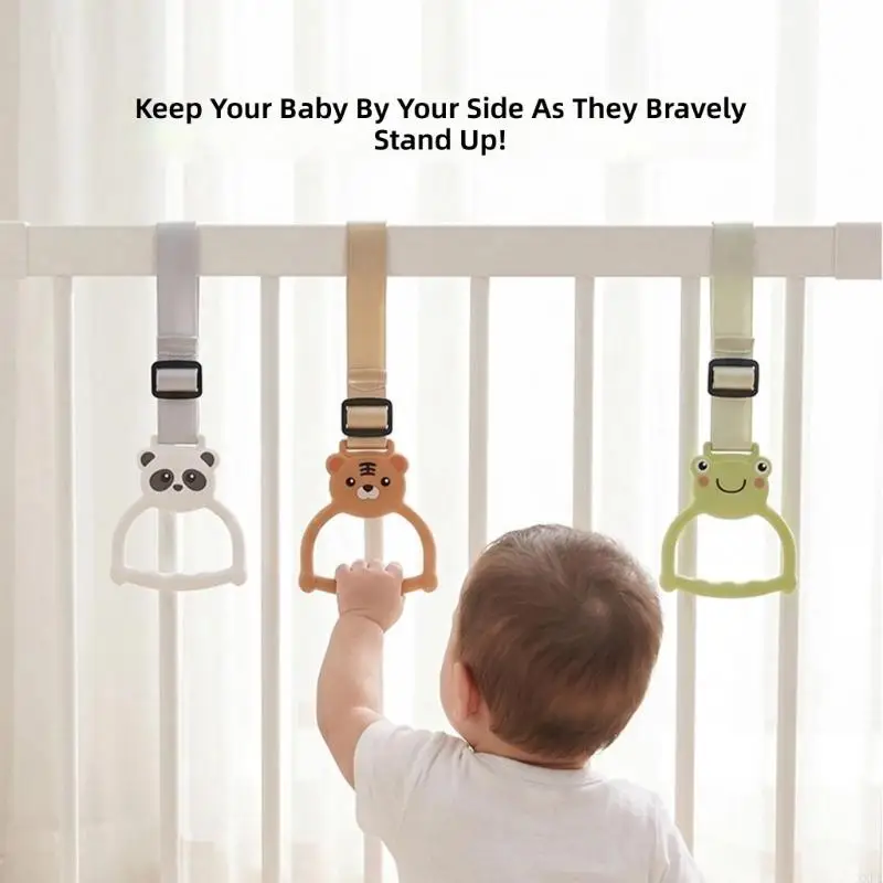 1pc New Cartoon Baby Playpen Ring Baby Bed Walking Assistant Rings Baby Crib Pull Up Hanging Ring Bedding Walker Helper