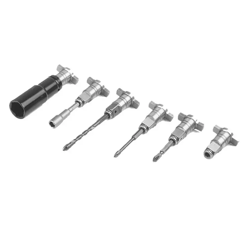 【HOT N07R】 4Pcs 18V Electric Brushless Impact Wrench Shaft Accessories Dual Purpose Cordless Wrench Parts Electric Drill Tool