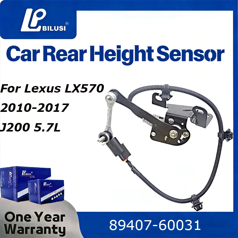 

Датчик уровня подвески Bilusi для Lexus LX570 2008-2017, задний правый (сторона пассажира), замена # 89407-60031