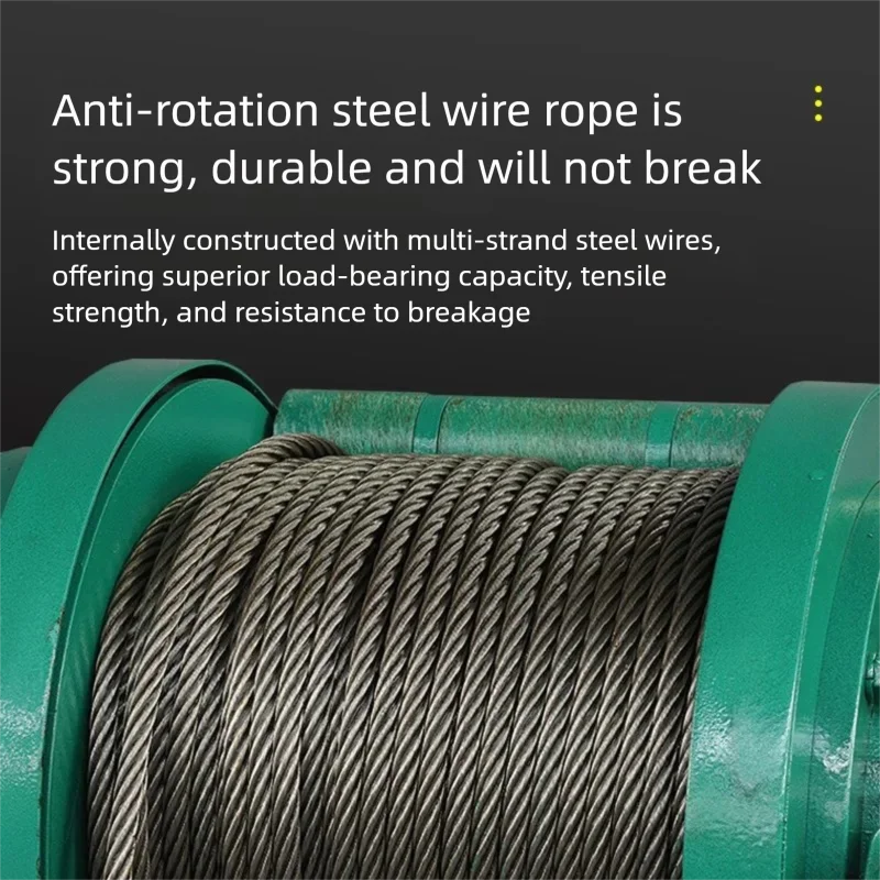 중장비 윈치 2/3/5톤 380V 건설 현장 해양 크레인 전기 견인 호이스트 리프팅 및 호이스트 기계