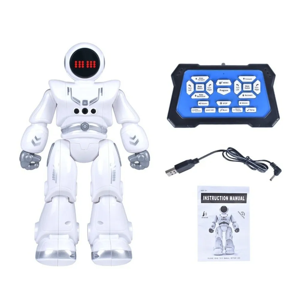 Interactive RC Robot USB Charging Singing Function Gesture Sensor Robot Educational Walk Function Programmable Robot