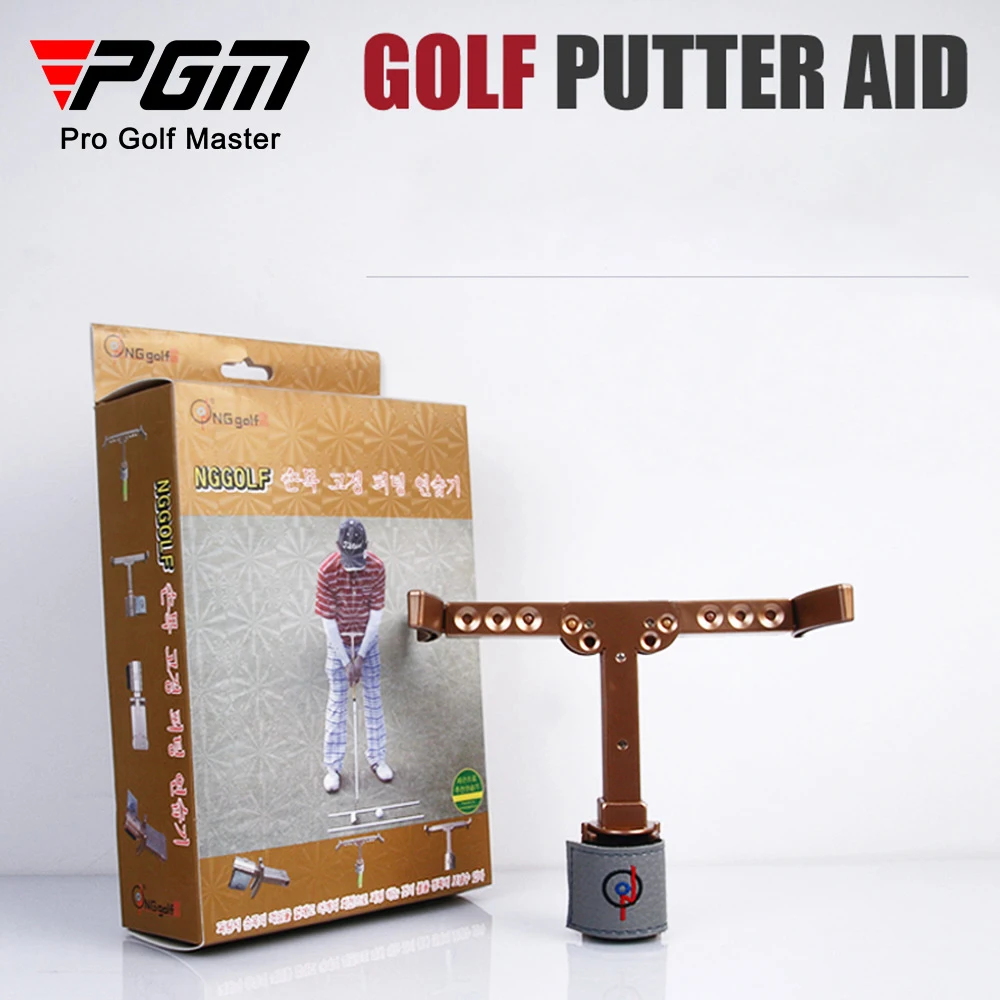 PGM Golf Putter Trainer Fixed Wrist Putting Posture Teaching Equipment Putter Assistant Pose Corrector JZQ008