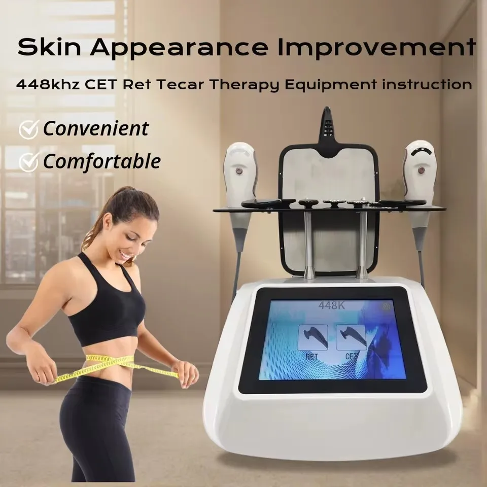 CE Certified Portable RF Machine for Salon & Home 448KHz Frequency for Skin Firming & Body Contouring Pain Relief New Model 2026