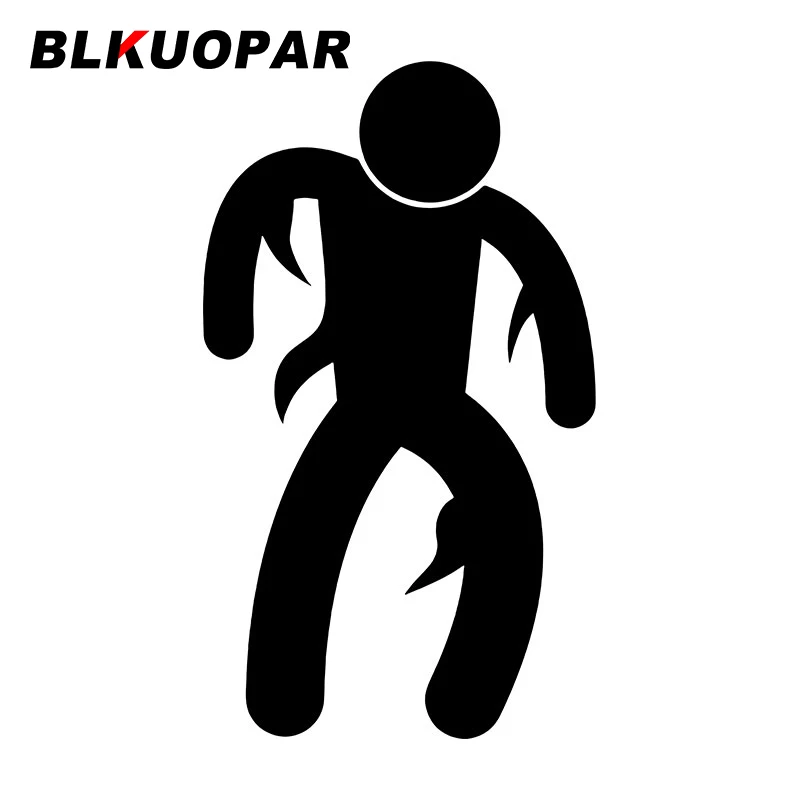 BLKUOPAR الشر الدوري أيقونة رمز سيارة ملصق Creativite الرسومات الثلاثية الأبعاد انسداد خدش الليزر ملصق مائي الزجاج الأمامي حامي