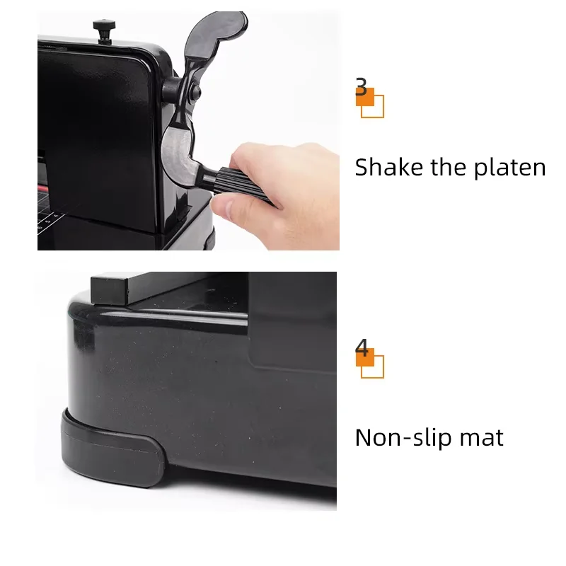 ماكينة تشذيب الورق شديدة التحمل مقاس A4 ماكينة تشذيب الورق الاحترافية لسطح المكتب للمكتب والمدرسة