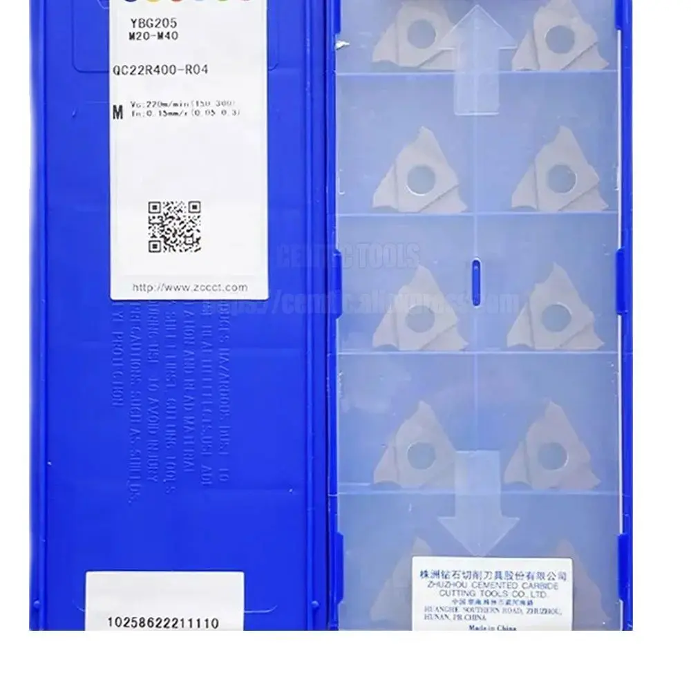 أداة ZCC أصلية ، فولاذ مقاوم للصدأ ، قطع ، دوران ، ، QC22R300R ، QC22R400R