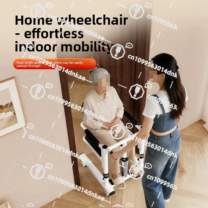 The Elderly Lifting Machine Elderly Care Artifact Paralysis Multifunctional Lifting Chair Hydraulic Lifting Bed Patient Transfer
