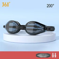 361°Adult Anti Fog UV Protection Professional Myopia Swim Goggles Waterproof Adjustable Silicone Diving Eyewear Surfing Glasses