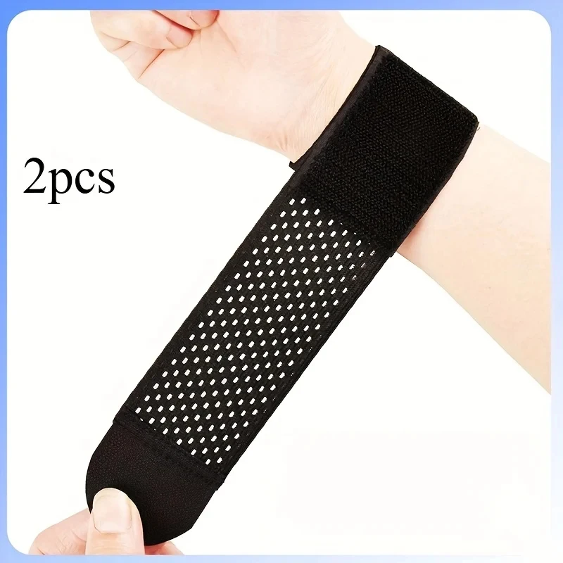 2-Pack Elastic Wristbands. Ultra-Thin, Soft, High-Elastic, Adjustable Fit for Comfort. Suitable for Daily Wrist Wear for Women.