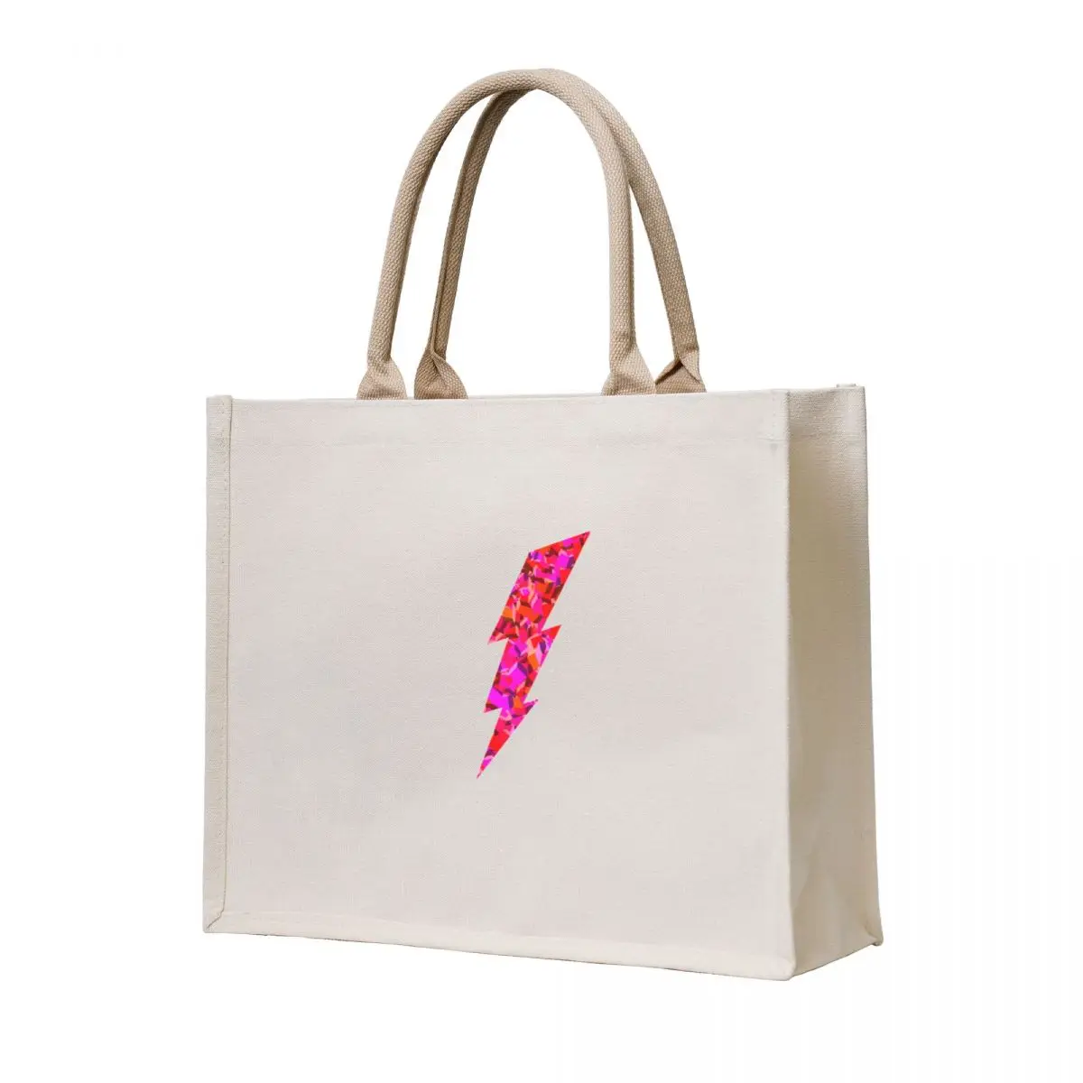 

Pink funky lightening bolt Tote Bag great bag bag luxury women Cloth