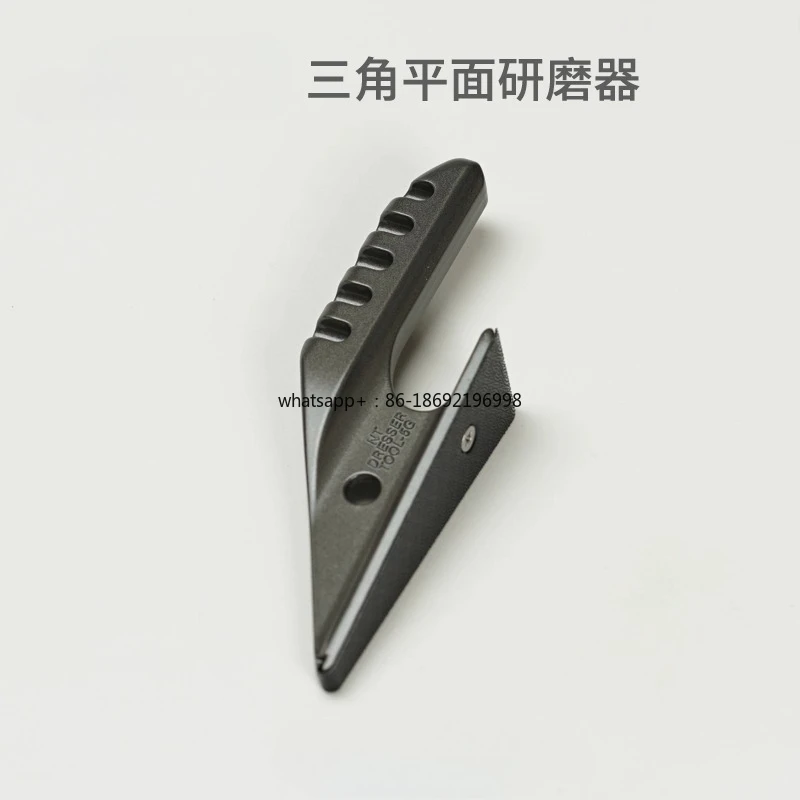 DIY Leather Edge Manual Polishing Tool NT Triangle Polisher Professional Handmade Leather Craft Center Net