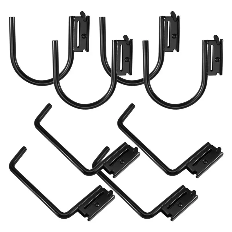 

E Track J Hooks Heavy Duty For Enclosed Trailer Cargo Van Semi-Truck Trailer Hang Tools