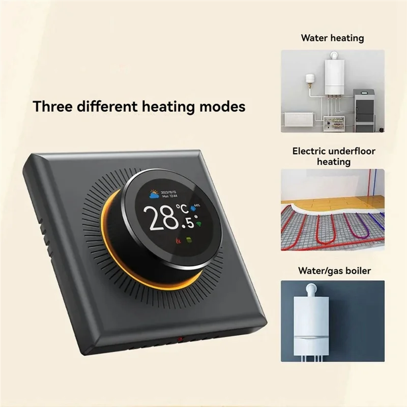 A98Z Wifi Smart Knob Thermostat Floor Heating Water Gas Boiler Home Room Programmable Temperature Controller