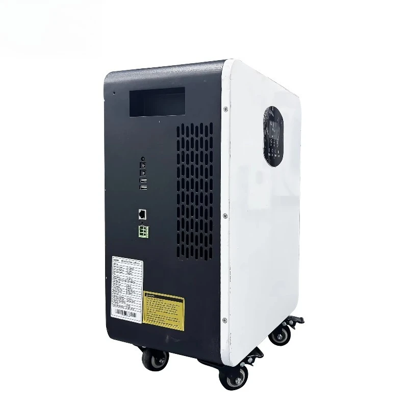 24V 25.6V 100Ah LiFePO4 Battery 2.5kWh All in One Mobile ESS Built-in 3kw Hybrid Off-grid Inverter Backup Power for Home