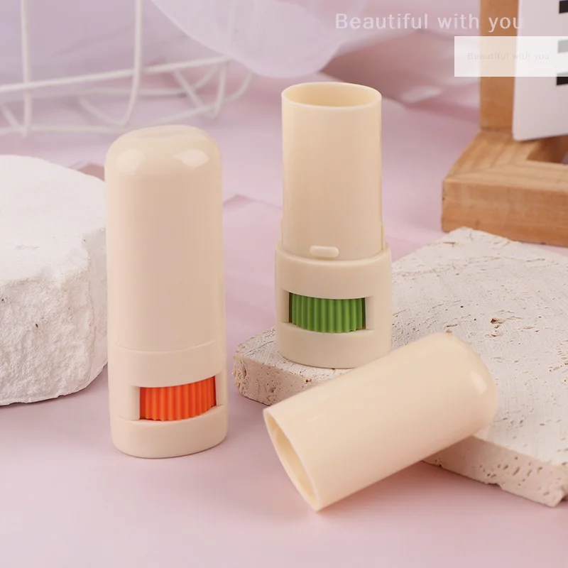 

1Pcs 7g Deodorant Container Empty Plastic Twist-Up Solid Mosquito Repellent Tubes For DIY Antiperspirant Aromatherapy Balm
