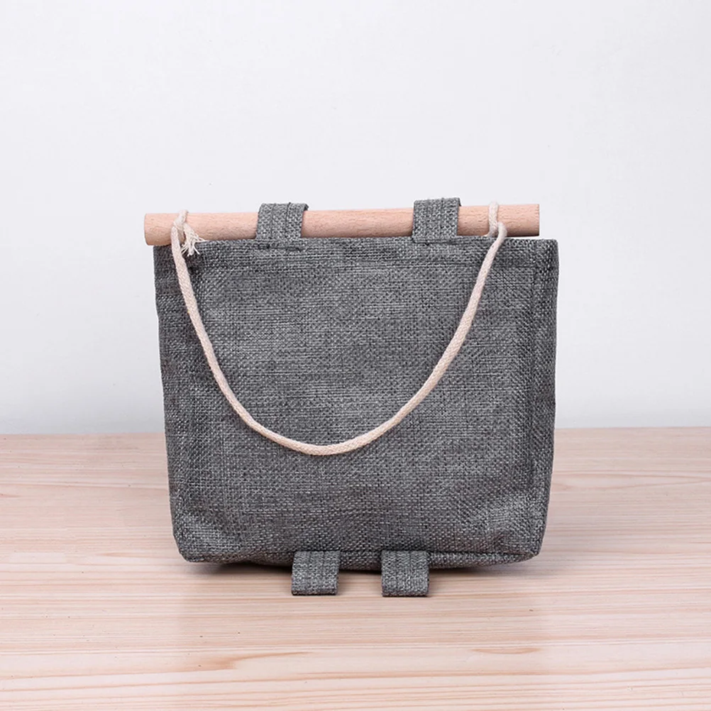 

2PCS Combination Storage Bag Cotton Linen Material Large Capacity Wall Mounted Door Hanging Pockets ganizers Bedroom Bathroom