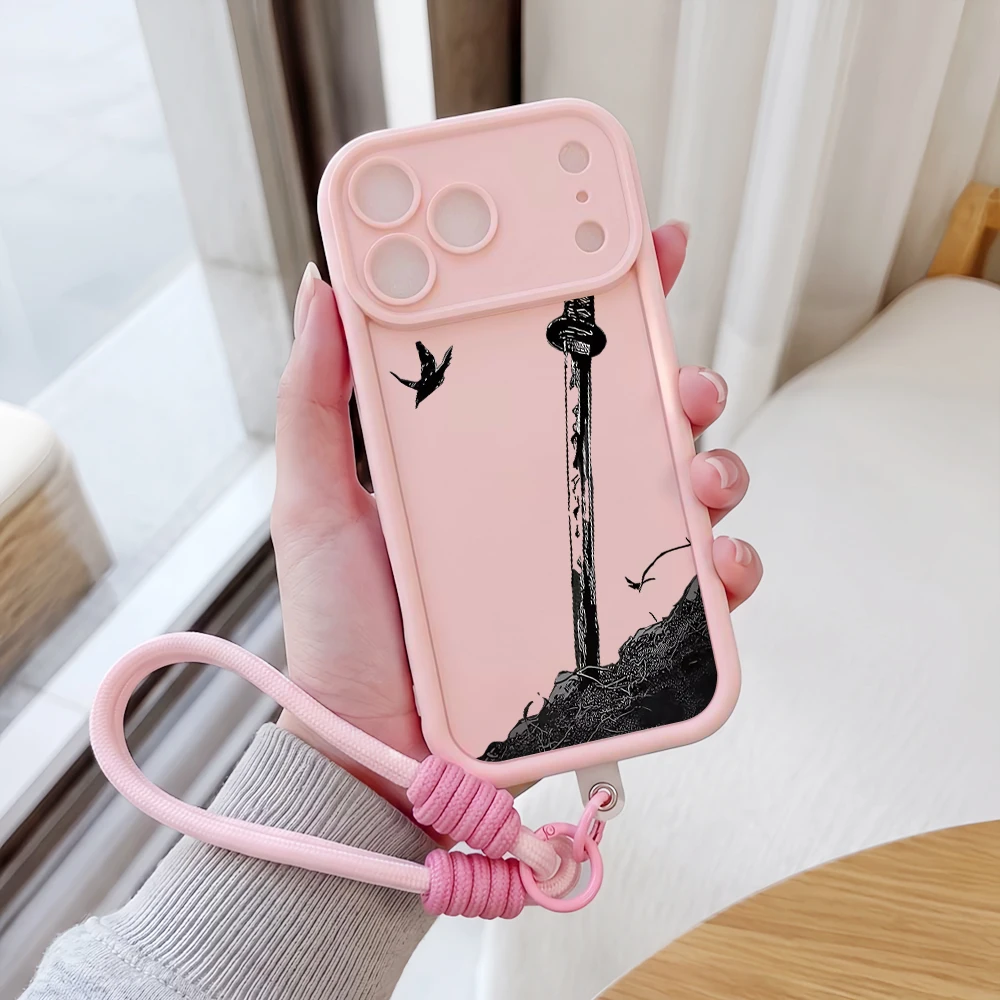 Langes Schwert Schwalben-Handyhalterung für Samsung Galaxy Note 20 S25 S26 Plus S24 S23 FE S25 S24 Ultra A57 A55 5G Silikonhülle – Detail 1