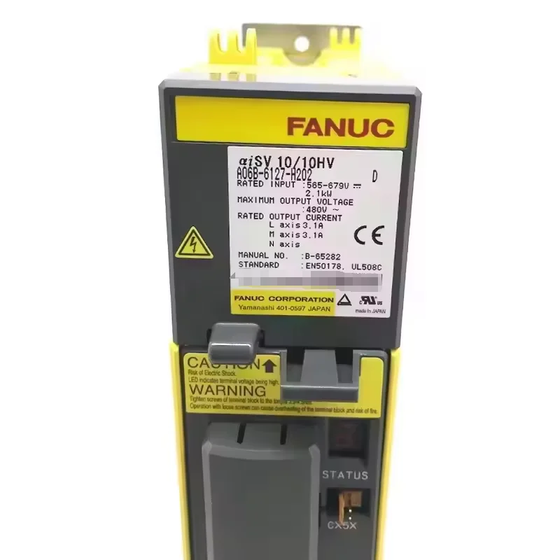 

A06B-6127-H202 Fanuc Servo Drive Amplifier Module Test OK A06B 6127 H202