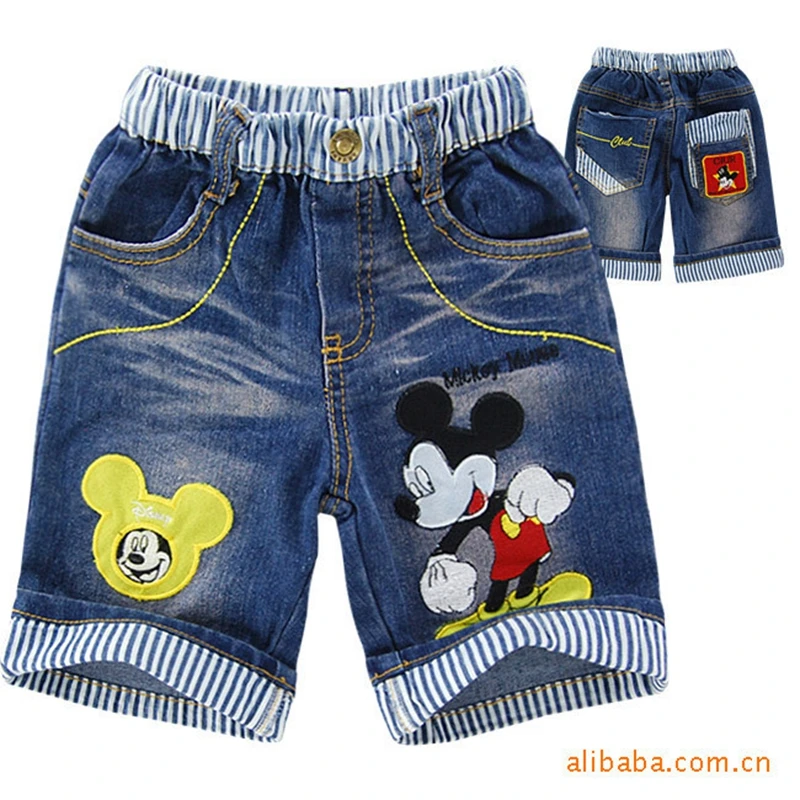 Set di vestiti per neonati bambini Cartoon Mickey Mouse bambini ragazze magliette a maniche corte magliette pantaloni estivi pantaloni pigiama per